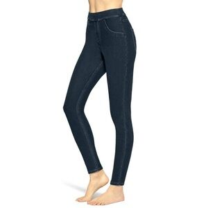 Hue Women's High Rise Midnight Denim Legging (XXL/20)